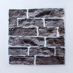 Self Adhesive Wallpaper PVC impermeável tijolo de pedra Wall Paper DecorLK-513