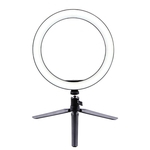 Selfie Anel Luz LED Círculo Luz LED lâmpada de mesa com suporte regulável USB LED Luz de preenchimento para a fotografia Live Stream