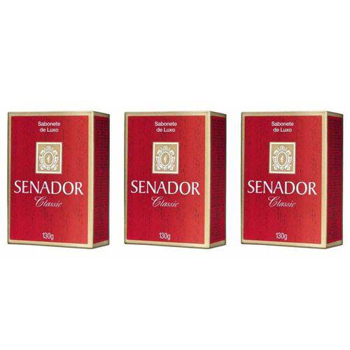 Senador Classic Sabonete 130g (kit C/03)