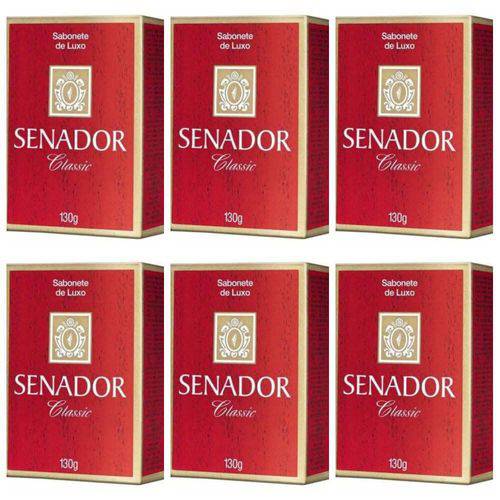 Senador Classic Sabonete 130g (kit C/06)