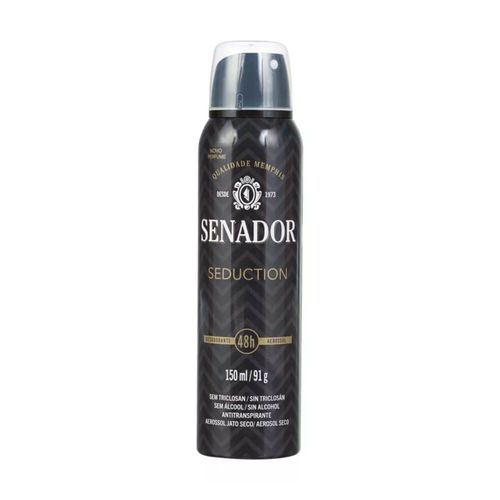 Senador Seduction Desodorante Aerosol 168ml