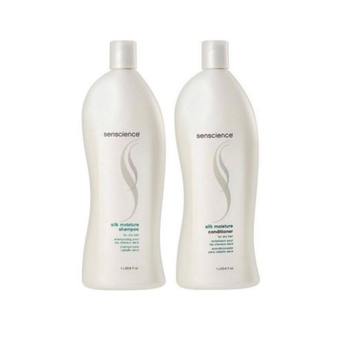 Senscience Silk Moisture Kit Duo Shampoo e Condicionador Profissional