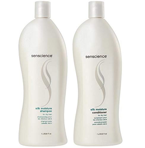 Senscience Silk Moisture Duo Kit Shampoo (1000ml) e Condicionador (1000ml)