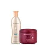 Senscience Silk Shampoo 300ml - Mascara Inner Restore Intensif 150ml- Fab Senscience Cosméticos