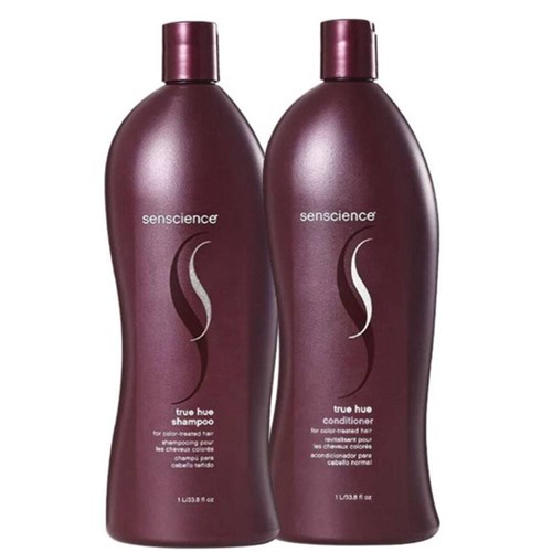 Senscience True Hue Kit Duo Shampoo e Condicionador 1 Litro