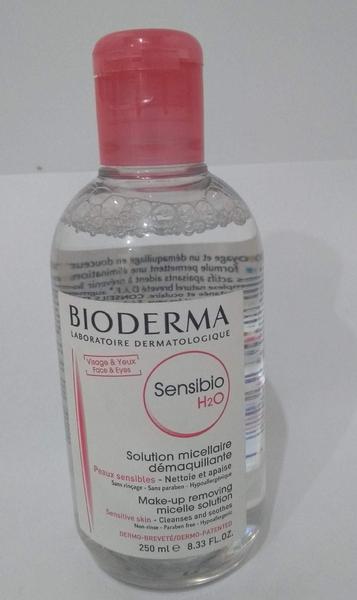 Sensibio H2o Solução Micelar Demaquilante e Limpeza Facial Bioderma 250ml