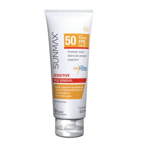 Sensitive Fps50 Sunmax - Protetor Solar 60ml