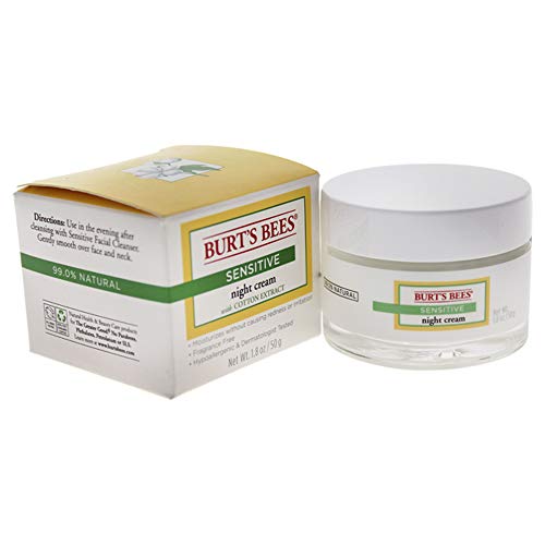 Sensitive Night Cream By Burts Bees For Unisex - 1.8 Oz Cream