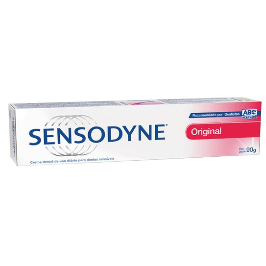 Sensodyne Creme Dental Original para Dentes Sensíveis 90g