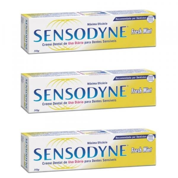 Sensodyne Extra Fresh Creme Dental 50g (Kit C/03)