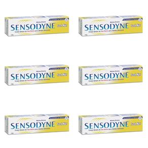 Sensodyne Extra Fresh Creme Dental 50g - Kit com 06
