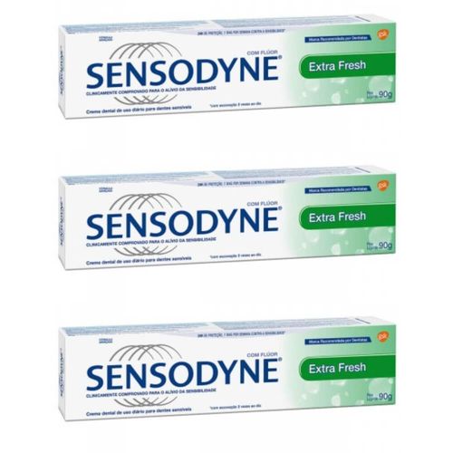Sensodyne Extra Fresh Creme Dental 90g (kit C/03)
