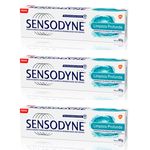 Sensodyne Limpeza Profunda Creme Dental 90g (kit C/03)