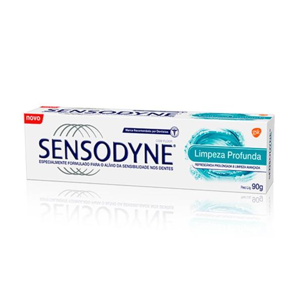 Sensodyne Limpeza Profunda Creme Dental 90g