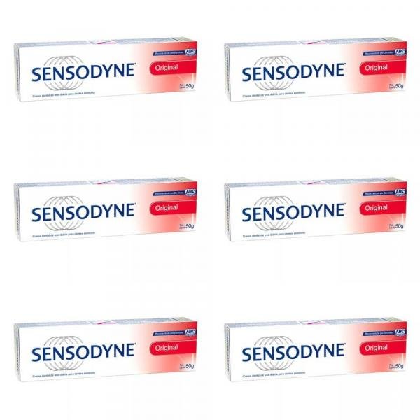 Sensodyne Original Creme Dental 50g (Kit C/06)