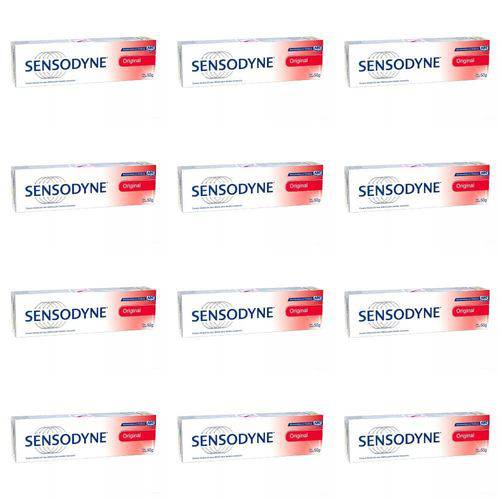Sensodyne Original Creme Dental 50g (kit C/12)