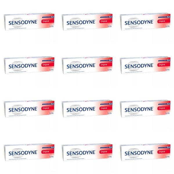 Sensodyne Original Creme Dental 50g (Kit C/12)