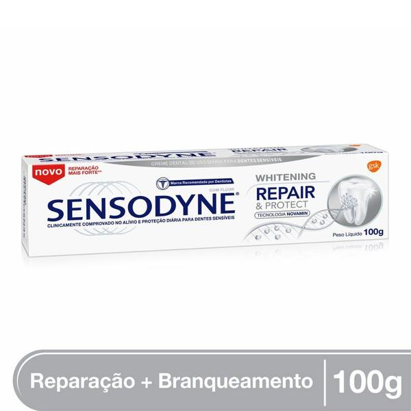 Sensodyne Repair e Protect Whitening Creme Dental 100g