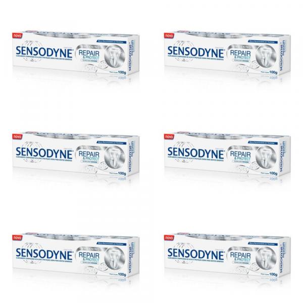 Sensodyne Repair Protect White Creme Dental 100g (Kit C/06)