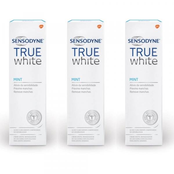 Sensodyne True White Creme Dental 100g (Kit C/03)