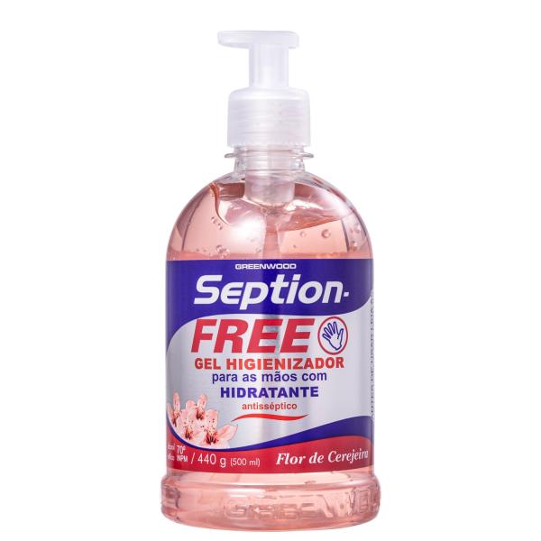 Seption Free Flor de Cerejeira - Gel Higienizador para Mãos 500ml