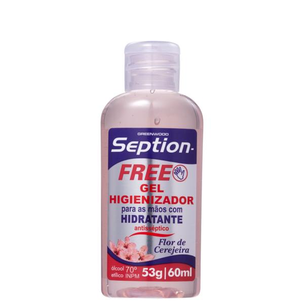 Seption Free Flor de Cerejeira - Gel Higienizador para Mãos 60ml