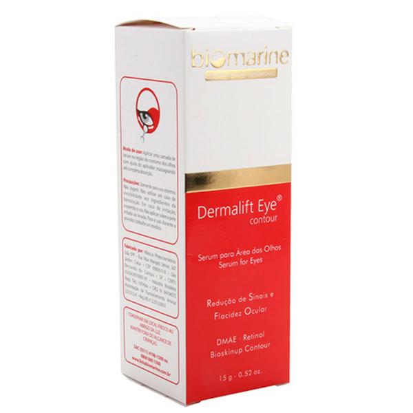 Sérum Antissinais Contorno dos Olhos Biomarine Dermalift Eye 15g