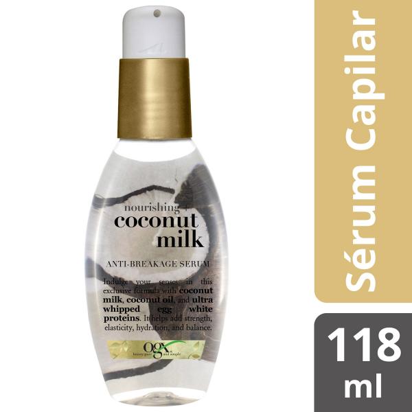 Sérum Capilar OGX Coconut Milk - Anti-Breakage Serum 118ml