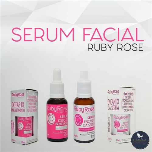 Serum Facial Ruby Rose (Gotas de Encantamento)