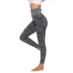 Sets alta Elastic Yoga Sportswear Magro roupa da aptidão Set Bra Leggings Academia Training