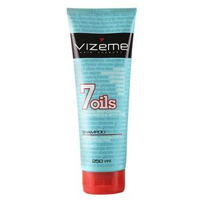 Seven Oils Vizeme - Shampoo para Cabelos Desnutridos, Ressecados e Sem Vida - 250ml - 250ml