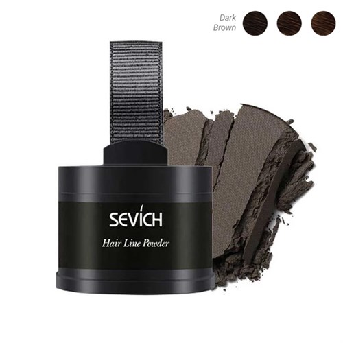 Sevich Hairline Powder Dark Brow-Maquiagem Capilar Castanho Escuro