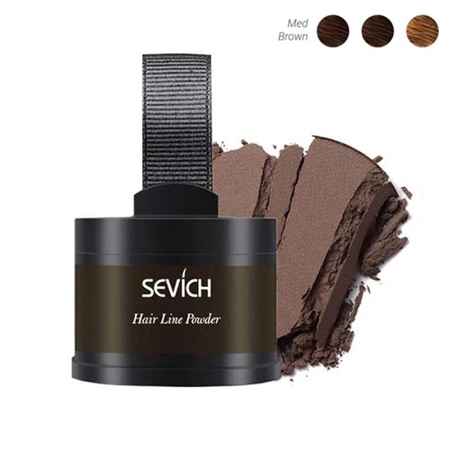 Sevich Hairline Powder Medium Brow-Maquiagem Capilar Castanho Médio