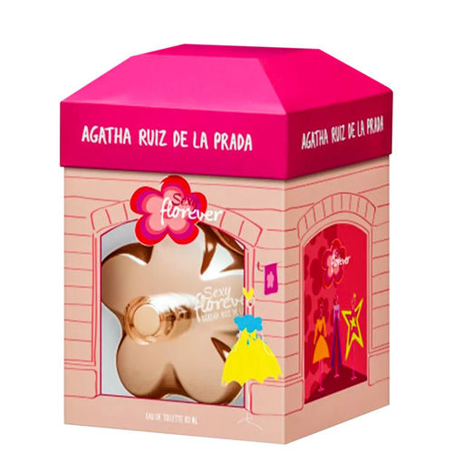 Sexy Florever Agatha Ruiz de La Prada Fashion Collection Eau de Toilette - Perfume Feminino 80ml