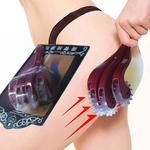 Sexy Hip Elevador Mini Massagem Dispositivo roda rolamento 4 Finger Massager Rolo corpo