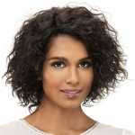 Sexy Black Short Wigs Cheap Kinky Curly Wave Synthetic Natural Hair Wig for Women Party Wig