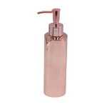 Sh135 Pink Gold Soap Liquid Bottle Stainless Steel 304 Lotion Bottle