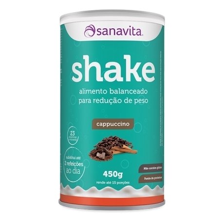 Shake Cappuccino Sanavita 450G