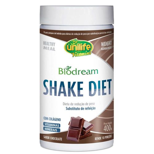 Shake Diet Biodream Sabor Chocolate Unilife - 400g