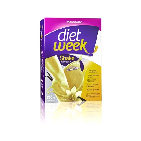 Shake Diet Week Baunilha 360G Maxinutri