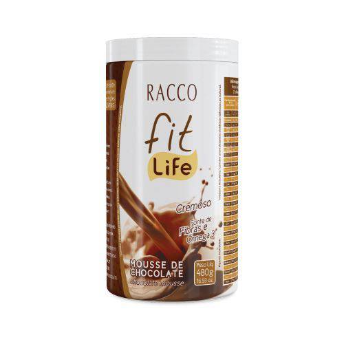 Shake Fit Life Mousse de Chocolate 480g - Racco (973)
