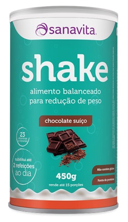 Shake Protein - Chocolate Suíço 450G