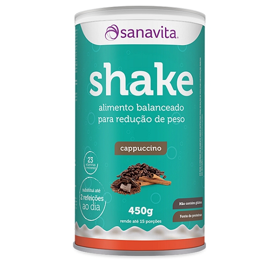 Shake - Sanavita - Cappuccino - 450g