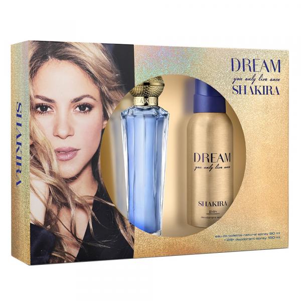 Kit Coffret Shakira Dream Feminino EDT + Desodorante