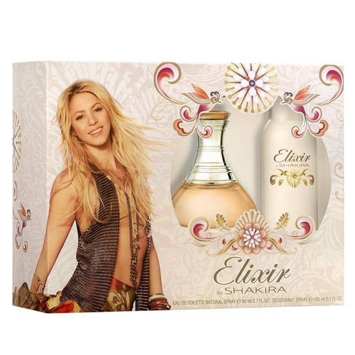 Shakira Elixir Eau de Toilette Shakira - Kit de Perfume Feminino 80ml + Desodorante 150ml