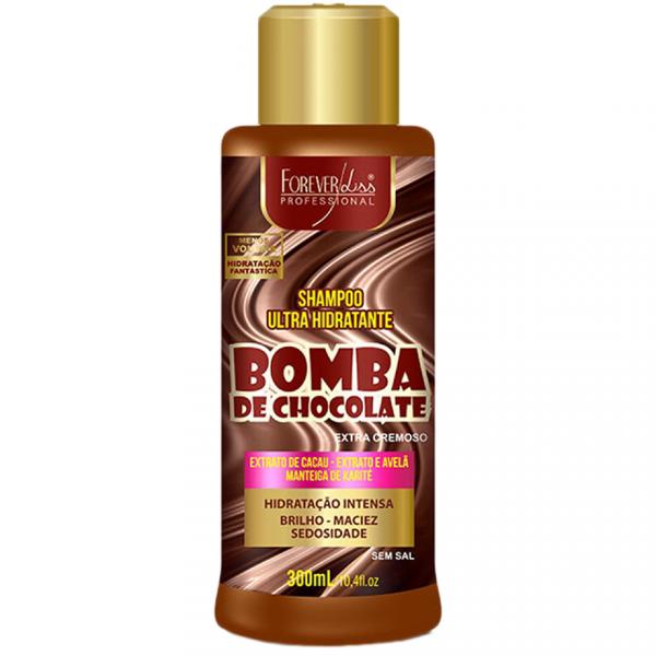 Shampoo 300ml Bomba de Chocolate Forever Liss Hidratação Intensa