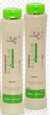 Shampoo 300ml e Condicionador 300ml Vitiss Alecrim