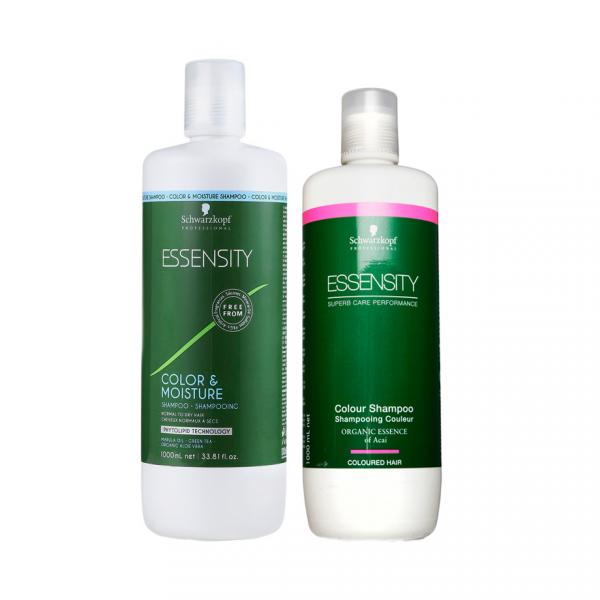 Shampoo 1L e Condicionador 1L Cor e Hidratação Essensity Schwarzkopf