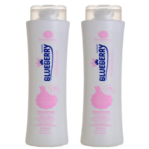 Shampoo 400ml S'amontté 02und - Blueberry Therapy