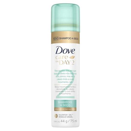 Shampoo a Seco Dove Care On Day 2 Renovador Instantâneo 75ml